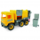 Машина 39492 "Тигрес" "Middle truck" мусоровоз, желтый, в коробке