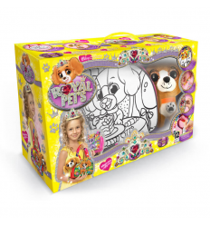 Сумка "ROYAL PEY'S" RP-01-03 Danko Toys, сумка-раскраска с собачкой