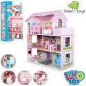 Деревянная игрушка Домик MD 1204 для куклы, в коробке