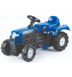 Каталка 8045 Трактор, синий, педальный, Орион, в коробке