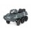 Детский электромобиль-танк Bambi Racer M 4862 BR-11, серый, аккумулятор 12V, 4 мотора 35W, USB, MP3