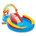 Игровой центр 57453 (2шт/ящ) INTEX Радуга, 297-193-135см, до 81кг, 2 бассейна (206 и 175л), душ, под