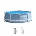 Бассейн каркасный 26718 (1шт/ящ) INTEX 366-122см, 10685л, фильтр-насос, лестница, в коробке.