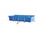 Бассейн каркасный 28274 (1шт/ящ) INTEX 450-220-84см, 7127л, с фильтр-насосом 220V, в коробке.