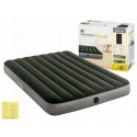Велюр матрас 64108 (3шт/ящ) INTEX 137-191-25см, до 272кг, зеленый, в коробке.