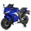 Мотоцикл M 5022 EL-4 (1шт/ящ) Bambi Racer, 1мотор, 1акум, музыка, свет, MP3, USB, TF, EVA, синий