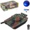 Танк 6978 р/у, аккумулятор, 21 см, свет, USB зарядное, 2 цвета, в коробке