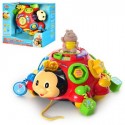 Игра 957 божья коровка, каталка, сортер, обуч (цифры, буквы, фигуры), муз, звук (рус)-сказка