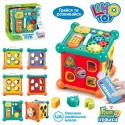Игра FT 0003 LIMO TOY, д/у, куб, обучающий, муз-зв(укр),свет, сортер, на бат-ке, в кор