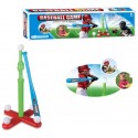 Игра Бейсбол MR 0532 бита, мяч 5 шт, стойка для мячей 44,5-44,5-64 см, в коробке