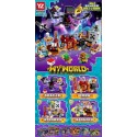 Конструктор YZ 7238 Minecraft, 199дет, 8шт в дисплее, в коробке