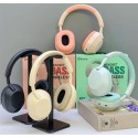 Наушники B 27-27 Беспроводные с RGB подсветкой, микс видов, в коробке