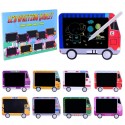 LCD-планшет XL-8062 Машинка, 10,5 дюймов, разные цвета, на батарейках, в коробке