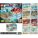 Конструктор LB 649-1 Minecraft, 230дет., 4 шт в дисплее, в коробке