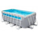 Бассейн каркасный 26770 (1шт/ящ) INTEX, 400*200*122см, 8418л, 220-240V, фильтр-насос, стремянка, тен