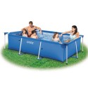 Бассейн каркасный 28271 (1шт/ящ) INTEX прямоугольный, 260-160-65см, 2282л, в коробке, 92,5-26,5-30см